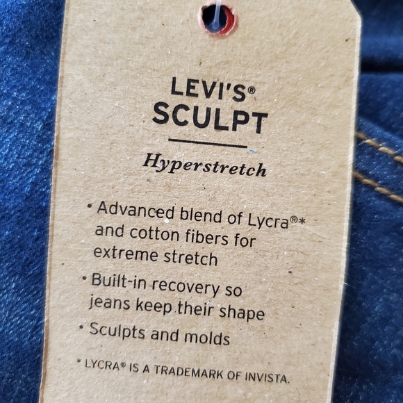 Levi's  Mile High Rise Super Skinny Jeans - Picture 7 of 7